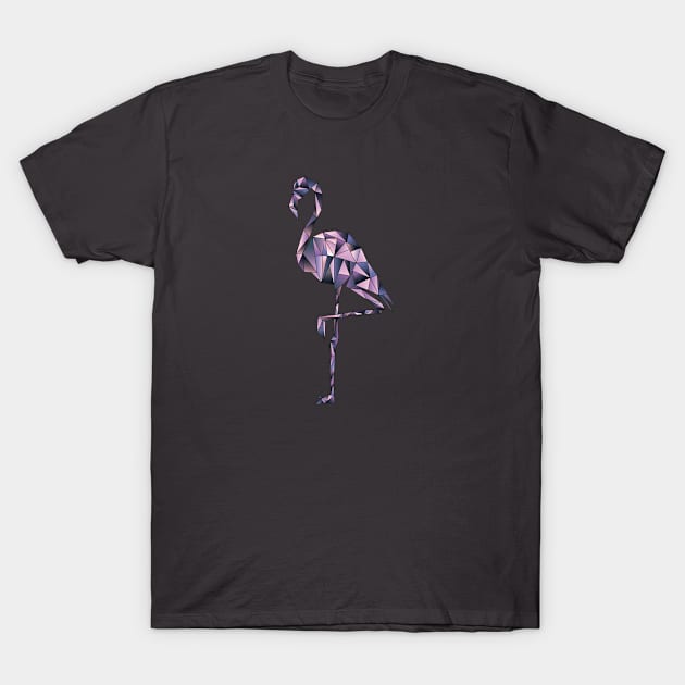 Gradient Flamingo T-Shirt by partimesloth